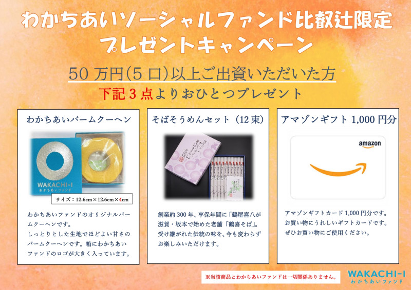 わかちあいソーシャルファンド比叡辻